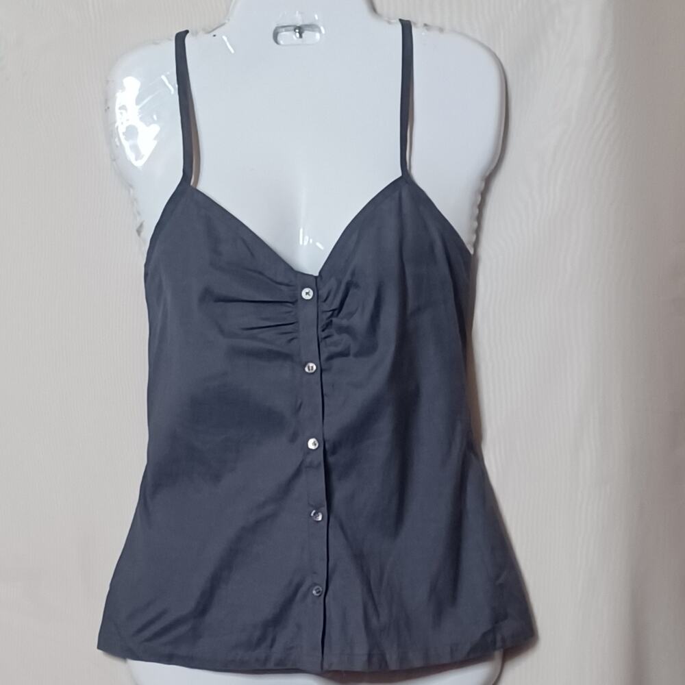 FENN WRIGHT & MANSON  Button Front Pull-Over Top. 10
